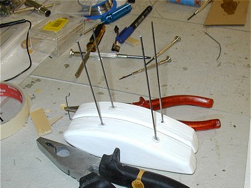 Tiger Moth auf Monoschwimmer