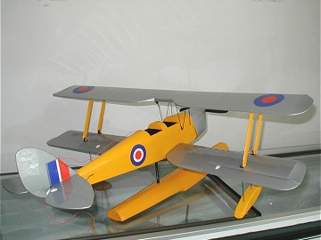 Tiger Moth auf Mono-Schwimmer