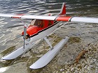 Beaver auf Schwimmern