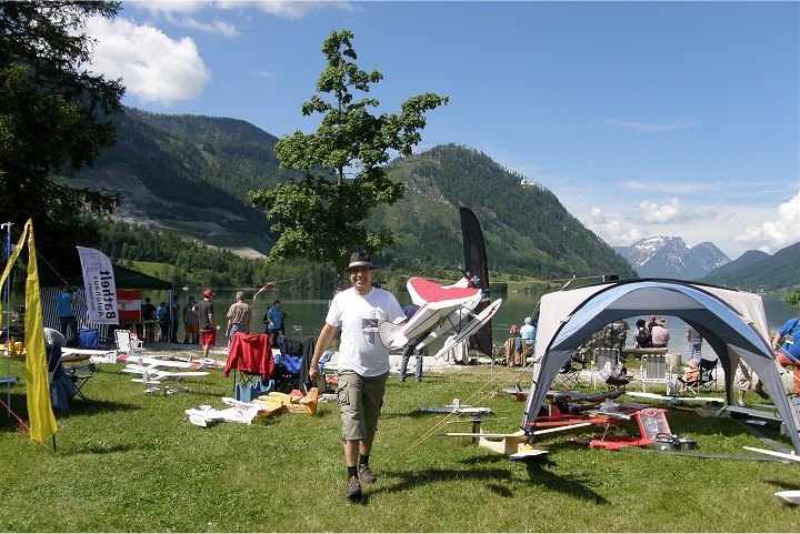 Elektro-Wasserfliegertreffen Grundlsee von 08. bis 09. Juni 2013 - Foto 58 - klick = zurck zum Index