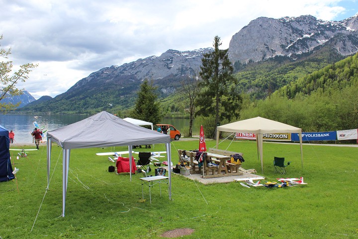 Elektro-Wasserfliegertreffen Grundlsee von 13. bis 14. Mai 2017 - Foto 08 - klick = zurck zum Index