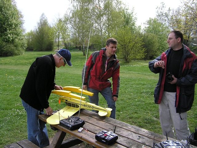 Ratzersdorfer See, 19. April 2008 - Foto 02 - klick = zurck zum Index