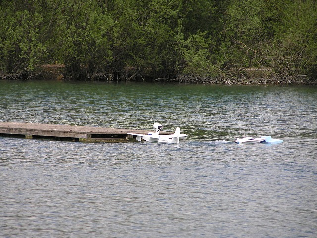 Ratzersdorfer See, 19. April 2008 - Foto 40 - klick = zurck zum Index