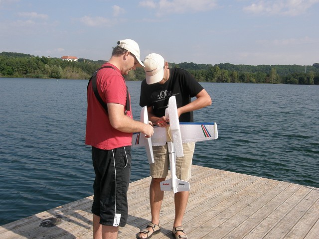 IG-Sommertreff am Viehofner See in St. Plten, 08. August 2009 - Foto 43 - klick = zurck zum Index